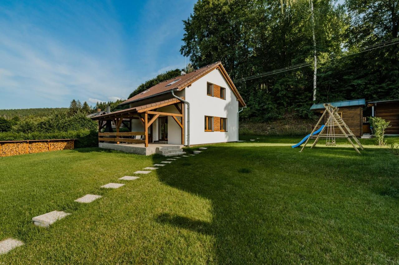 Na Želivce chalupa Gabriela Exterior foto