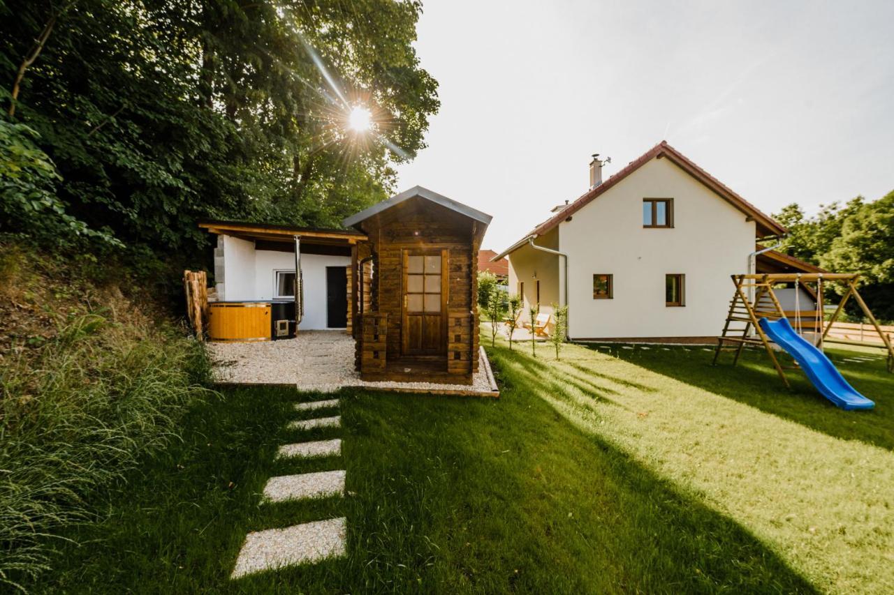 Na Želivce chalupa Gabriela Exterior foto